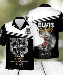 Elvis Presley Hawaiian 3D Shirt Style 17 For Men And Women Gift Short Sleeve Beach Shirt