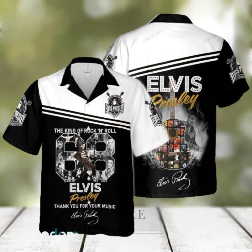 Elvis Presley Hawaiian 3D Shirt Style 17 For Men And Women Gift Short Sleeve Beach Shirt