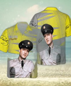 Elvis Presley Hawaiian 3D Shirt Style 4 For Men And Women Gift Short Sleeve Beach Shirt