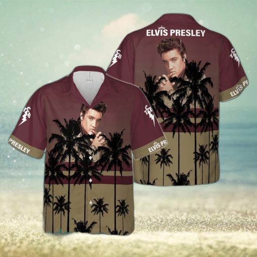 Elvis Presley Hawaiian 3D Shirt Style 40 For Men And Women Gift Short Sleeve Beach Shirt