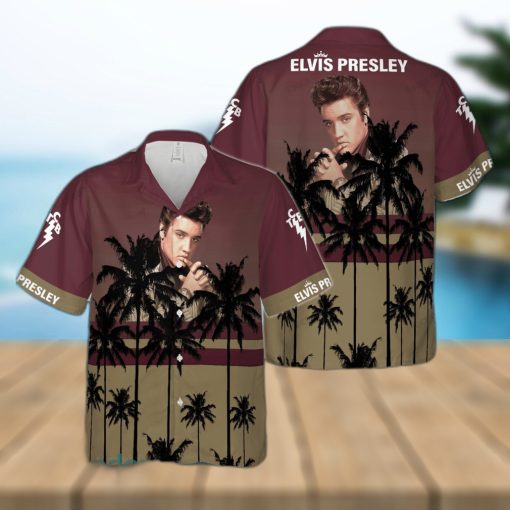 Elvis Presley Hawaiian 3D Shirt Style 40 For Men And Women Gift Short Sleeve Beach Shirt