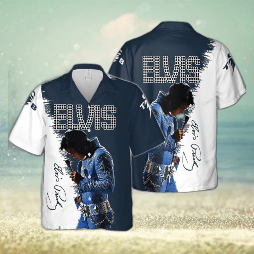 Elvis Presley Hawaiian 3D Shirt Style 42 For Men And Women Gift Short Sleeve Beach Shirt