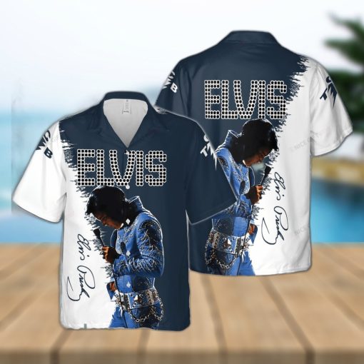 Elvis Presley Hawaiian 3D Shirt Style 42 For Men And Women Gift Short Sleeve Beach Shirt