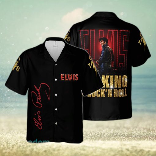 Elvis Presley Hawaiian 3D Shirt Style 7 For Men And Women Gift Short Sleeve Beach Shirt