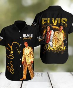 Elvis Presley Short Sleeve Influential artist hawaiian shirt