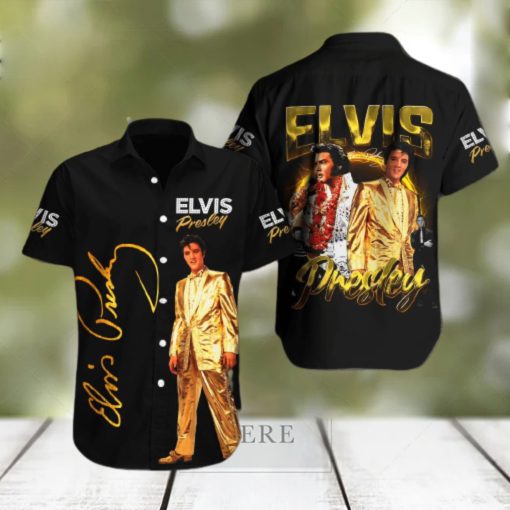 Elvis Presley Short Sleeve Influential artist hawaiian shirt