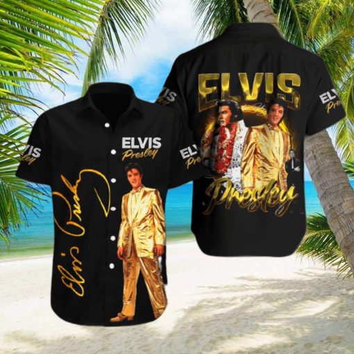 Elvis Presley Short Sleeve Influential artist hawaiian shirt