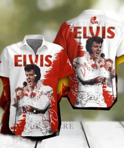 Elvis Presley Short Sleeve Memphis sound hawaiian shirt