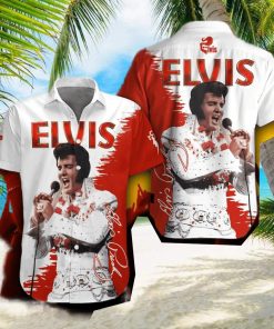 Elvis Presley Short Sleeve Memphis sound hawaiian shirt