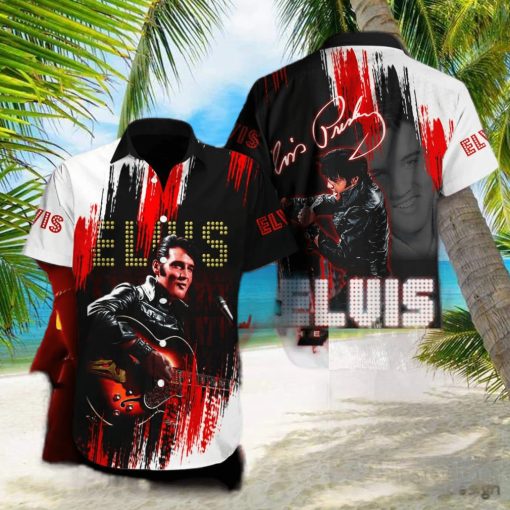 Elvis Presley Short Sleeve Sun Records hawaiian shirt