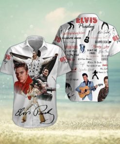 Elvis Presley Surf Design Hawaiian 3D Shirt For Fans Gift Beach