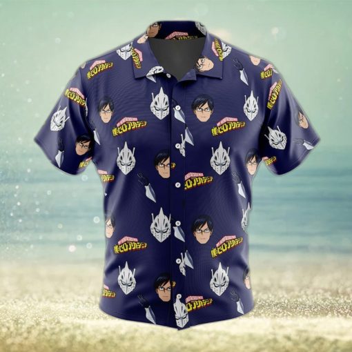 Engine Ida Tenya My Hero Academia Button Up Hawaiian Shirt