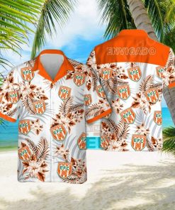 MLB Texas Rangers Logo Leaf 3D Hawaiian Shirt For Fans Gift Summer