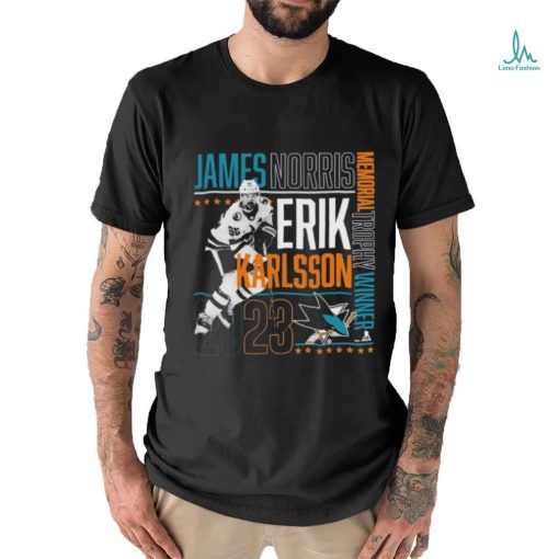Erik Karlsson San Jose Sharks 2023 Norris Trophy Winner T Shirt