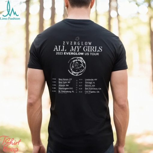 Everglow All My Girls 2023 Everglow US Tour Sweatshirt, Everglow Tour Merch Shirt, Everglow Kpop Shirt, All My Girls Album Shirt