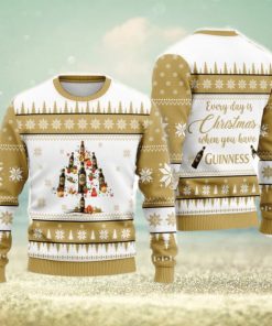 Everyday Is Christmas When You Have Guinness Ugly Christmas Sweater Cute Christmas Gift for Men And Women