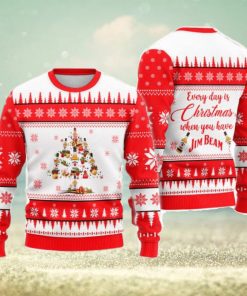 Everyday Is Christmas When You Have Jim Beam Ugly Christmas Sweater Cute Christmas Gift for Men And Women