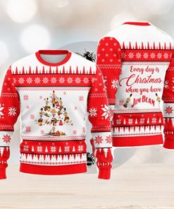 Everyday Is Christmas When You Have Jim Beam Ugly Christmas Sweater Cute Christmas Gift for Men And Women