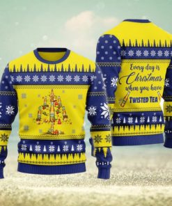 Everyday Is Christmas When You Have Twisted Tea Ugly Christmas Sweater Cute Christmas Gift for Men And Women