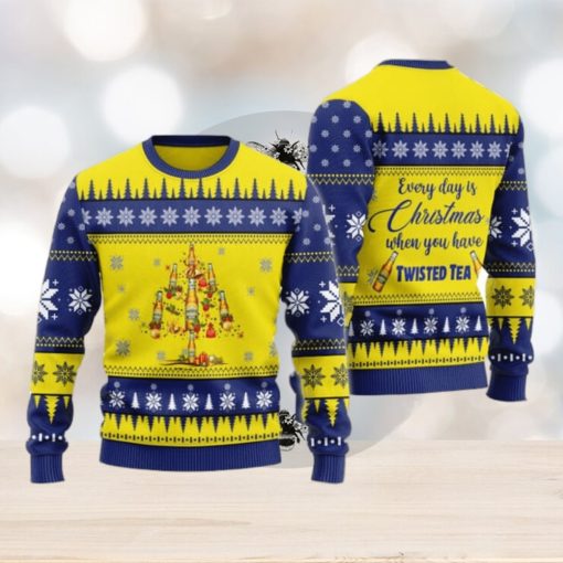 Everyday Is Christmas When You Have Twisted Tea Ugly Christmas Sweater Cute Christmas Gift for Men And Women