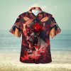 Alimens   Gentle 100  Cotton Short Sleeve Hawaiian Shirts for Men Casual Button Down Shirt