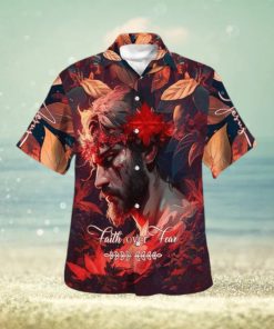 Faith Over Fear Jesus Hawaiian Shirts – Gifts For People Who Love Jesus