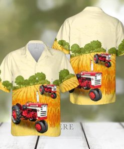 Farmall 340 Gas Tractor Hawaiian Shirt