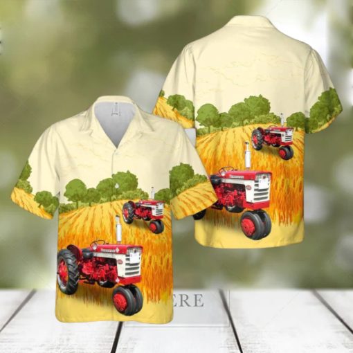 Farmall 340 Gas Tractor Hawaiian Shirt