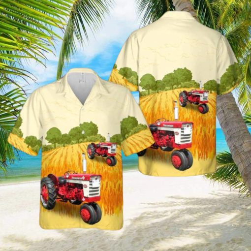 Farmall 340 Gas Tractor Hawaiian Shirt