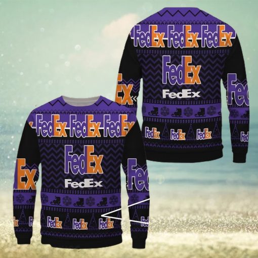 Fedex Uniform Brand New Christmas Wool Sweater For Men Women