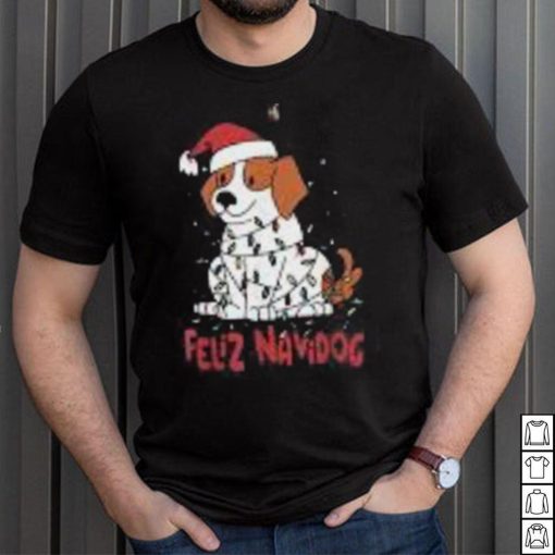 Feliz Navidog Funny Christmas Dog Lover Shirt