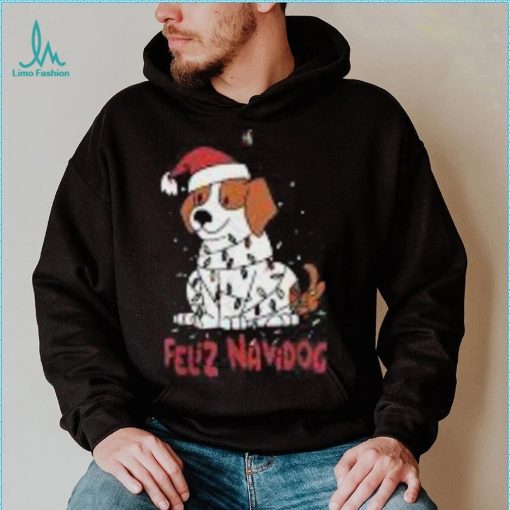 Feliz Navidog Funny Christmas Dog Lover Shirt