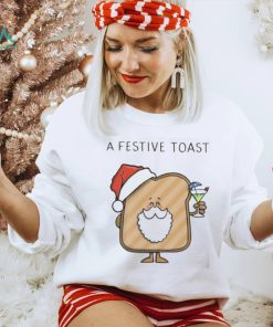 Festive Toast Christmas shirt