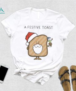 Festive Toast Christmas shirt