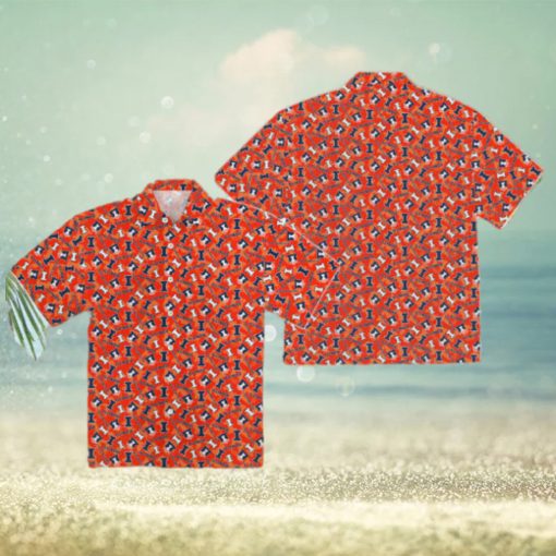 Fighting Illini Hawaiian Shirt