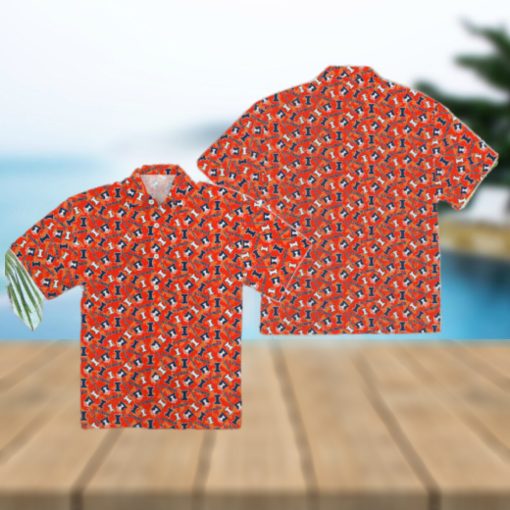 Fighting Illini Hawaiian Shirt