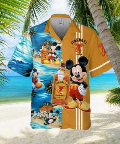 Fireball Mickey Mouse Hawaiian Shirt Summer Gift For Friends