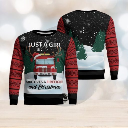 Firefighter Funny Christmas Ugly Sweater Gift For Men And Women