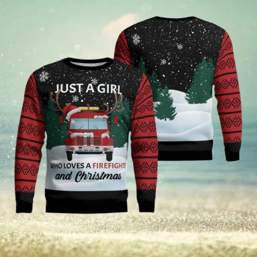 Firefighter Funny Christmas Ugly Sweater Gift For Men And Women