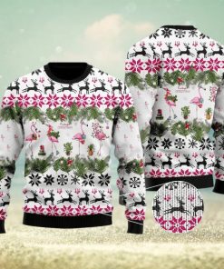 Flamingo Christmas Ugly Christmas Sweater Gift For Men And Women