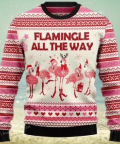 Flamingo Flamingle All The Ways Ugly Sweater