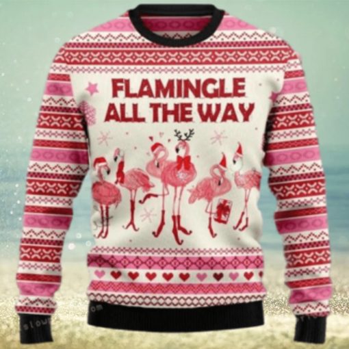 Flamingo Flamingle All The Ways Ugly Sweater