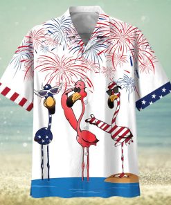 Flamingo Hawaiian Shirt Unisex Adult