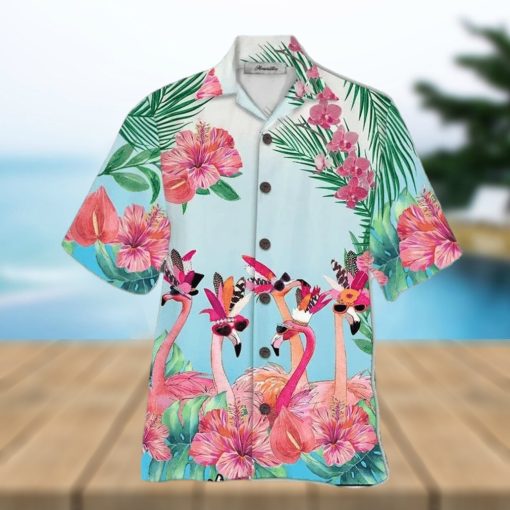 Flamingo Hawaiian Shirt