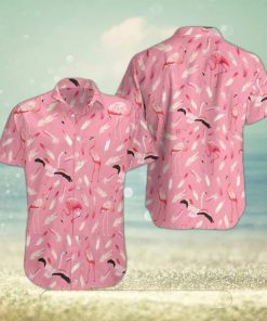 Flamingo Leobees All Over Print Hawaiian Shirt