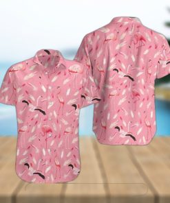 Flamingo Leobees All Over Print Hawaiian Shirt