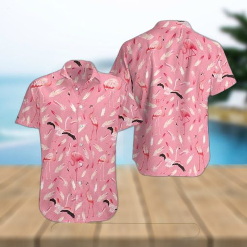 Flamingo Leobees All Over Print Hawaiian Shirt