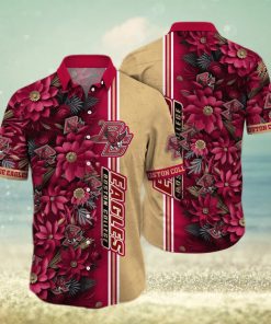 Floral Aloha NCAA Boston College Eagles Hawaiian Shirt Gift For Beach Lovers