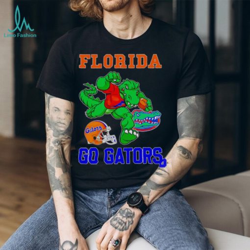 Florida Gators go Gators helmet shirt