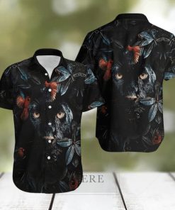 Flower Cardinal Panther Unisex Hawaiian Shirt Unisex Adult Hw2559